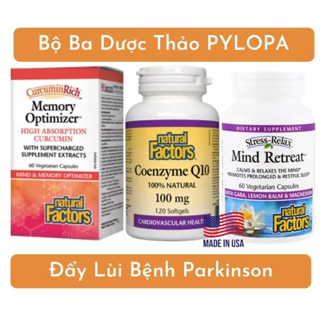 Bộ ba dược thảo PyLoPa khống chế bệnh parkinson