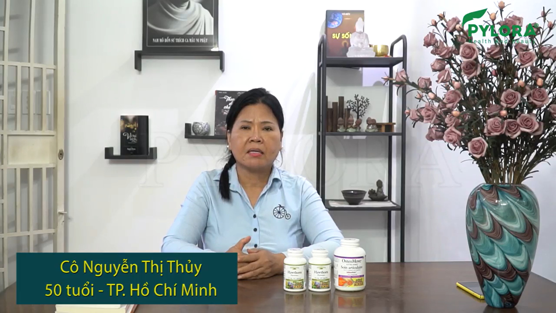 Chia sẻ của cô Nguyễn Thị Thủy về quá trình sử dụng bộ đôi dược thảo PyLoLo ngăn ngừa huyết áp thấp