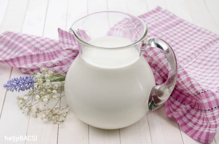 Sữa tách béo là thực phẩm ít calo