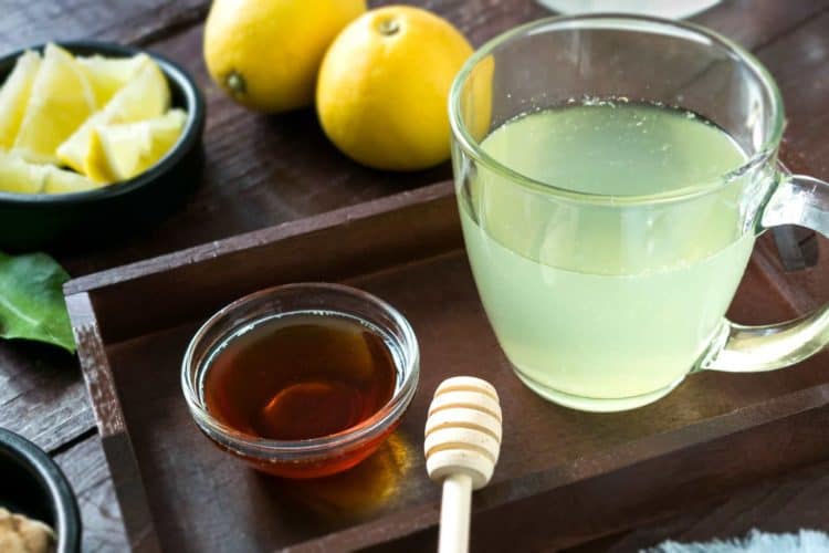 Giảm cân bằng chanh mật ong