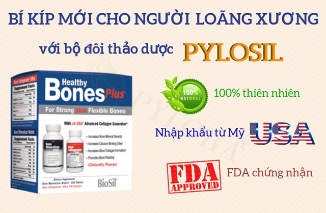 Bộ đôi dược thảo PyLoSil nhập khẩu từ Mỹ